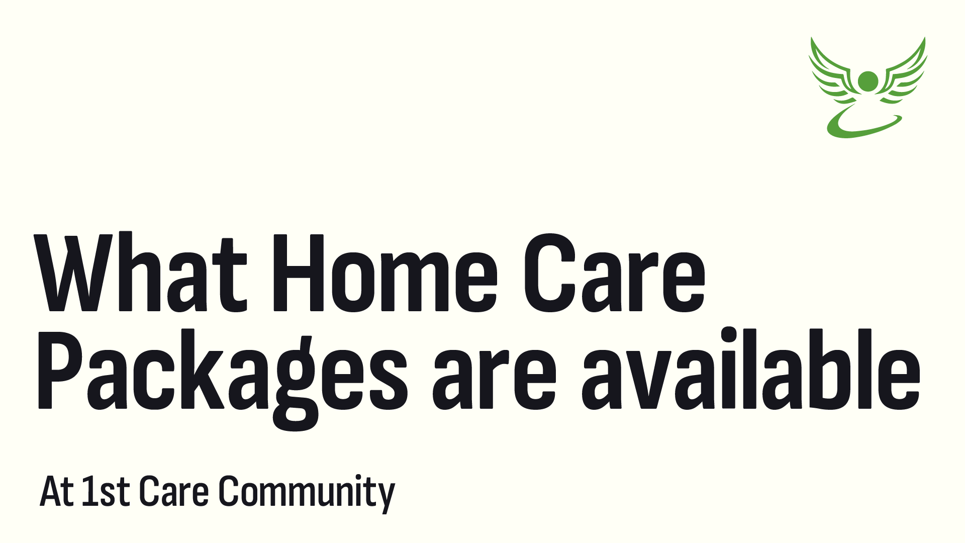 home care packages