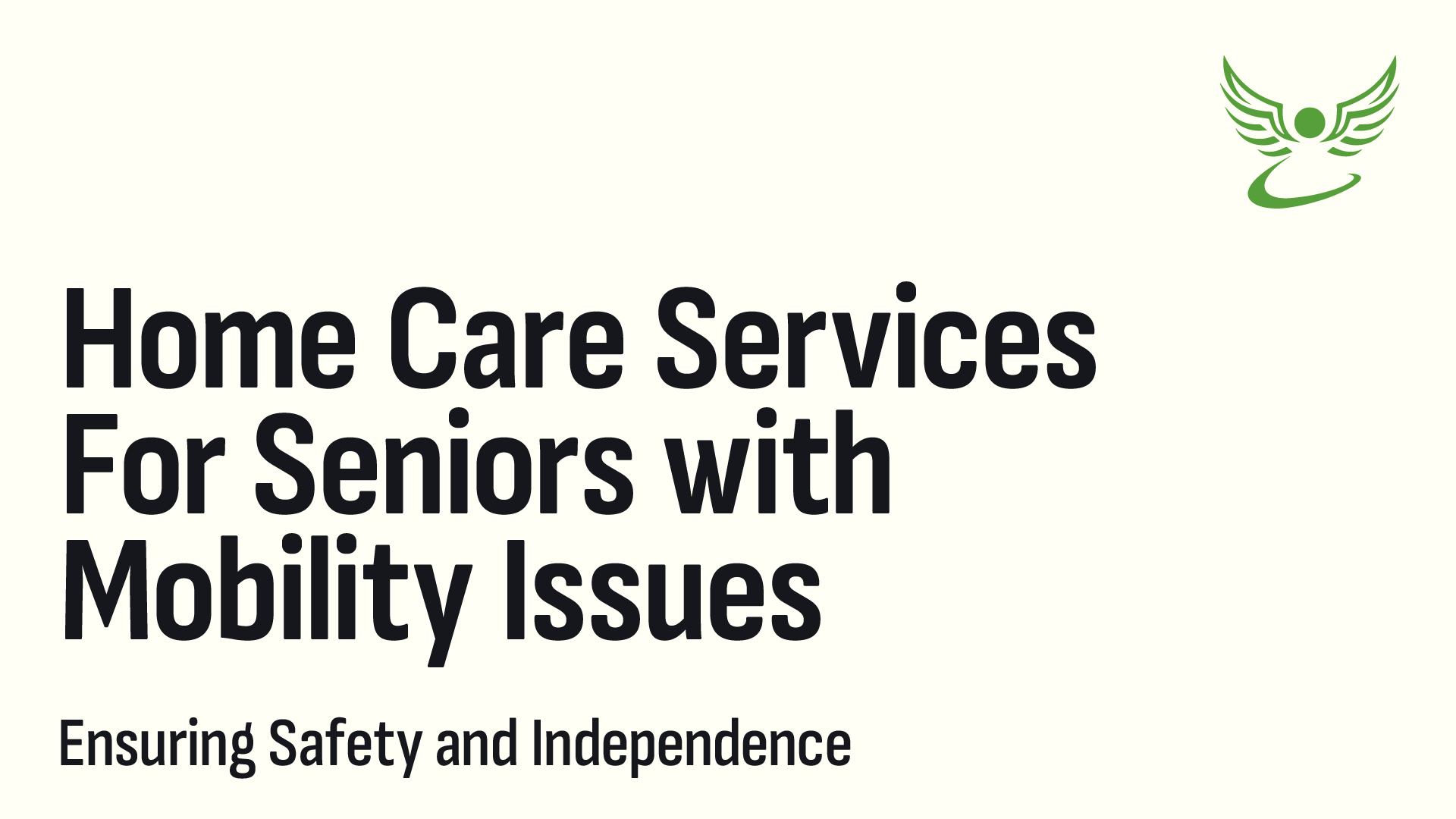 services for seniors