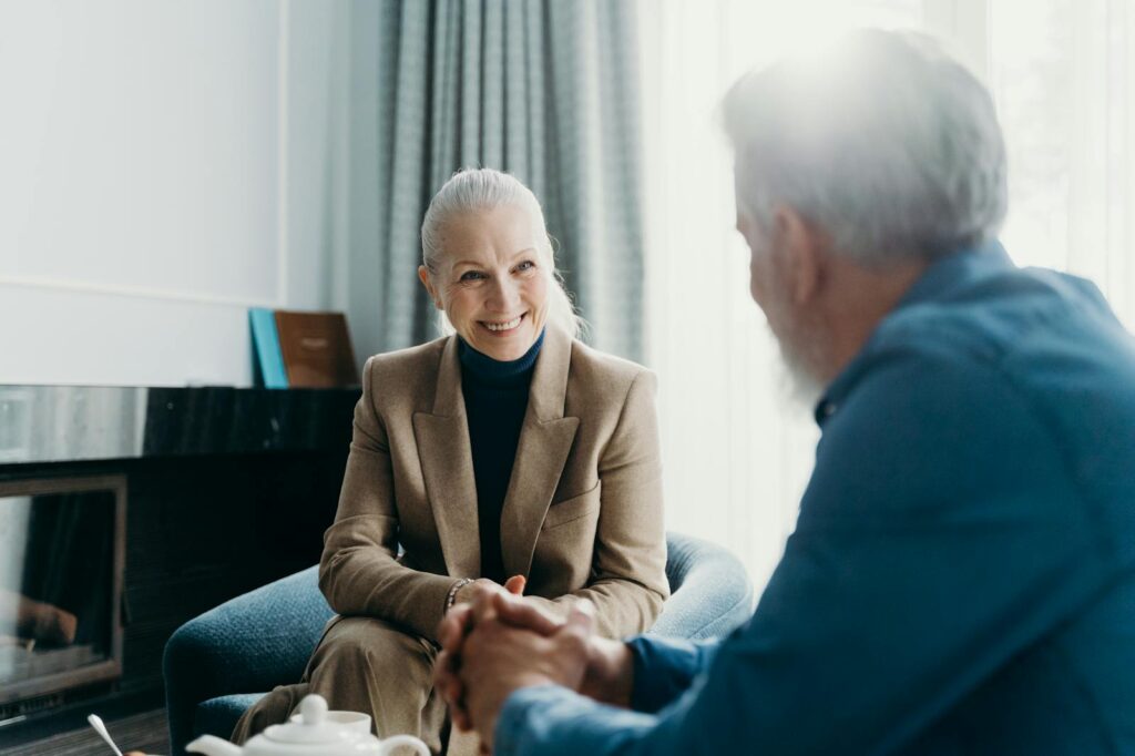 Elderly Woman Smiling - Arthritis